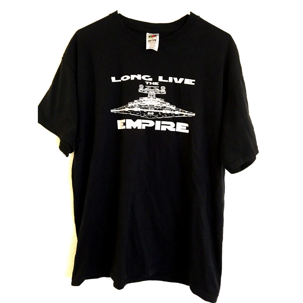 Movie Promo Long Live The Empire Strikes Back Fruit Loom Best Tag Star Wars XL